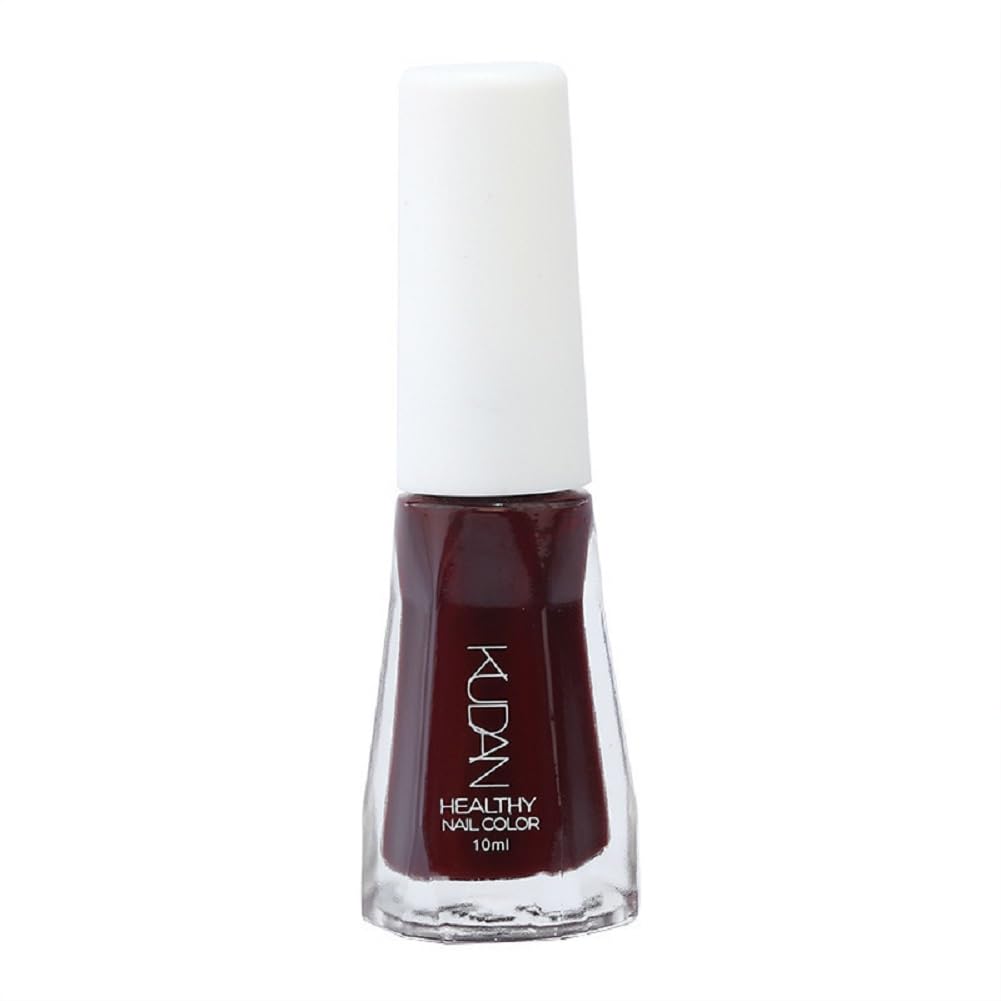 Nail Polish set - Nail Lacquer Quick Dry, Full Size, Vibrant, Colorful, Trendy, Glitter, Glossy, Metallic, Matte Nail Art Nail Shades (N12 Bean paste red, 52g)