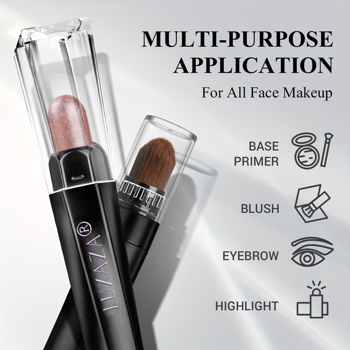 Classic 6PCS Neutral Eyeshadow Stick Makeup Set, Matte Cream Eye Shadow Eyeliner Brightener Pencil Crayon - Dusk Bloom