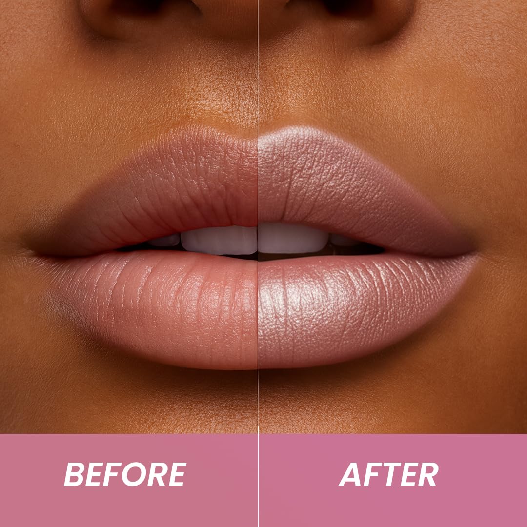 Essence Of Argan Pink Lip Stick for Cracked and Dry Lips - 100% Pure Argan Oil, Shea Butter, Jojoba Oil & Aloe Vera - Hydrating Long Lasting Lipstick - Deep Moisturizing Pink LipStick for Women