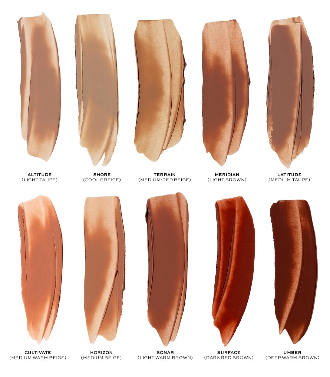 MAKE Beauty Eye Shaping Stylo - Cream Eyeshadow Stick. 4-in-1 Shape, Define, Contour, and Shade Eye Shadow for Versatile Makeup Looks. Long-Lasting Creamy Formula. Shade - Terrain