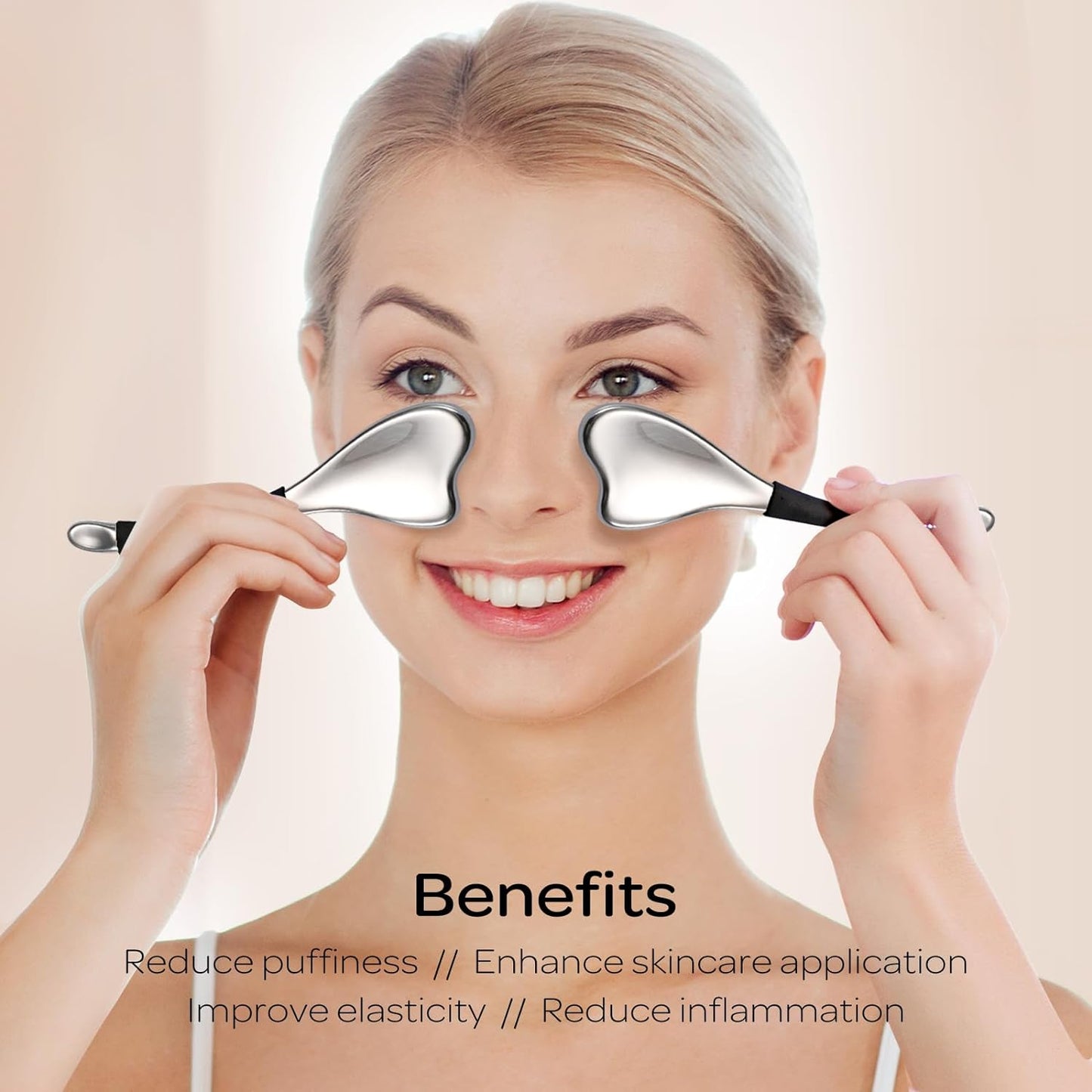 3-in-1 Cryo Facial Tool – Cooling Gua Sha & Ice Roller