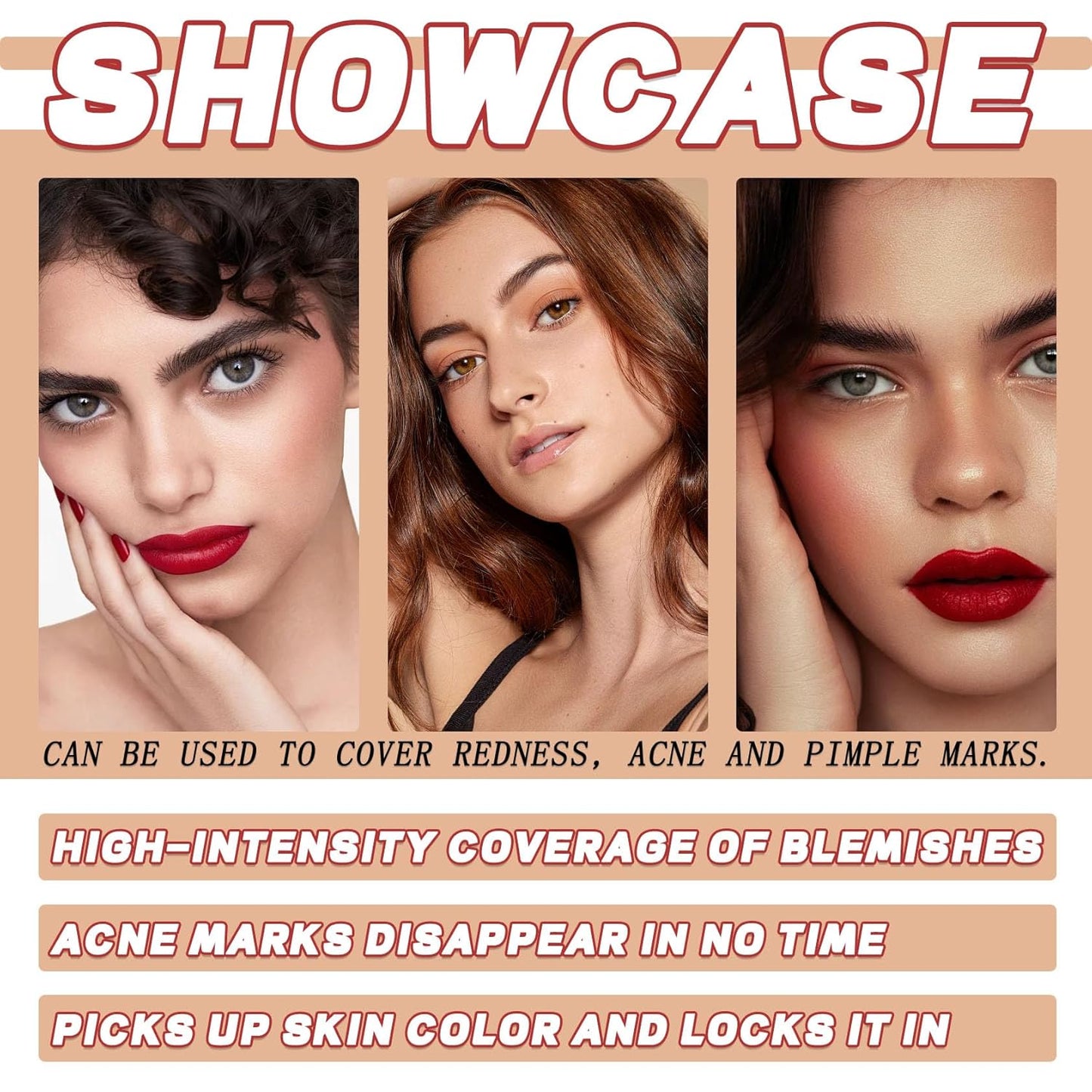 12 Colors Correcting Concealer Palette Kit with Brush,Cream Makeup Contour Palette for All Skin Type,Color Corrector Concealer Foundation Palette for Conceals Dark Circles & Blemish