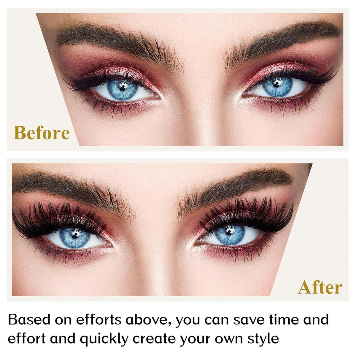 Lash Clusters B02 C Curl 12-18mm DIY Eyelash Extensions 72 Clusters Lashes C Curl B&Qaugen Mega Volume Individual Lashes Eyelash Clusters Extensions Individual Lashes Cluster DIY at Home (NM-C-12-18)