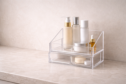 Skincare Storage for Daily Use Improves Product Accessibility