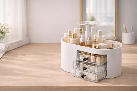 skincare setup for daily use