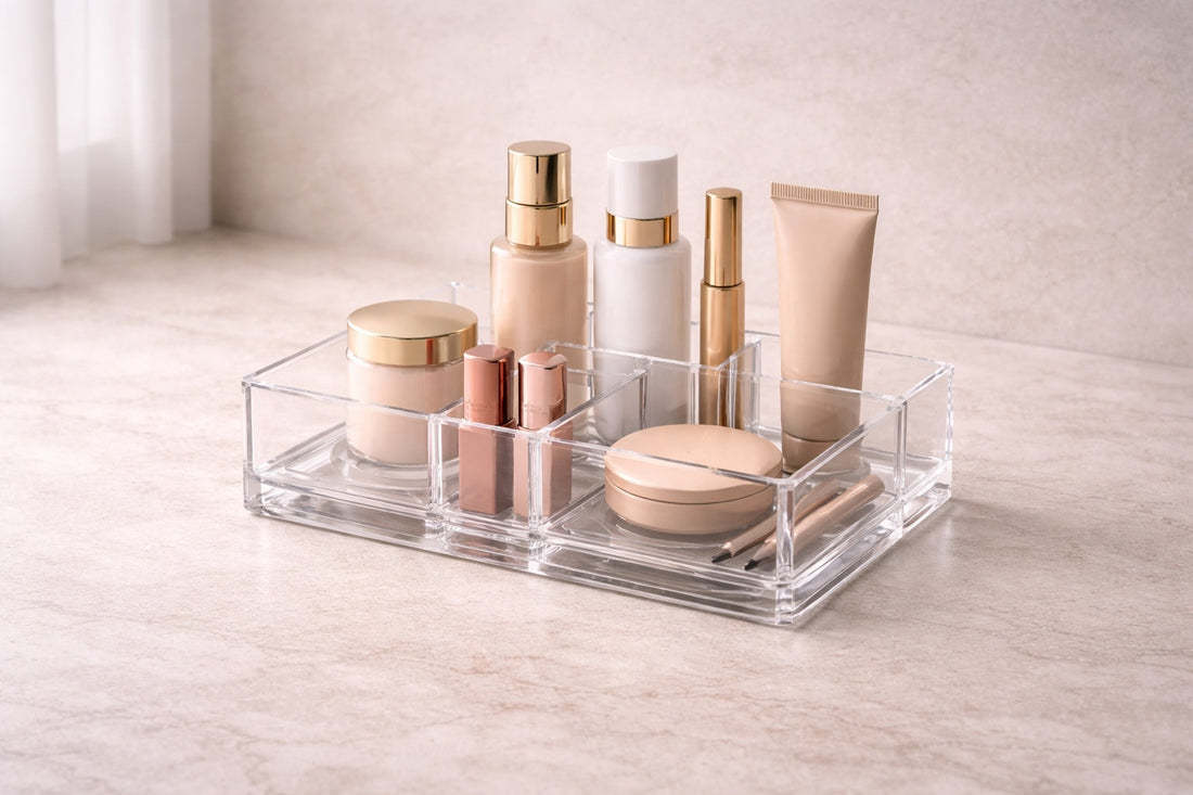 Makeup layout for faster routines