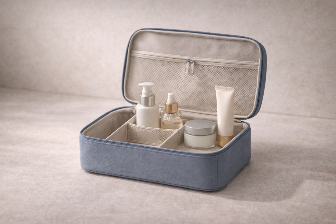 Travel storage for clear packing