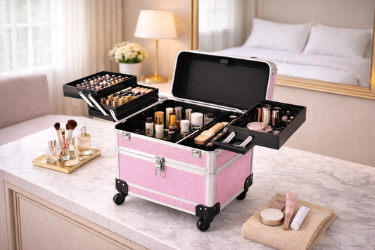 Travel Makeup Organizer for Clarity