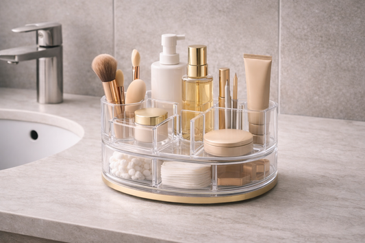 Vanity setup for efficient access