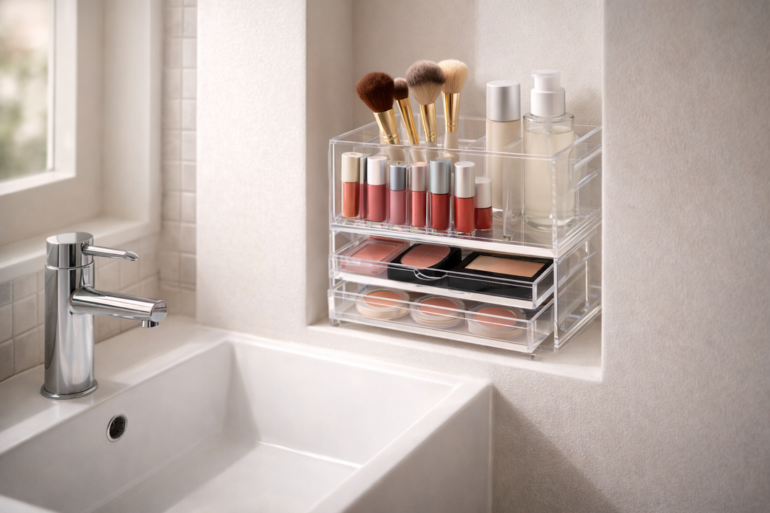 Why Clear Storage Changes How Often You Reach for Makeup