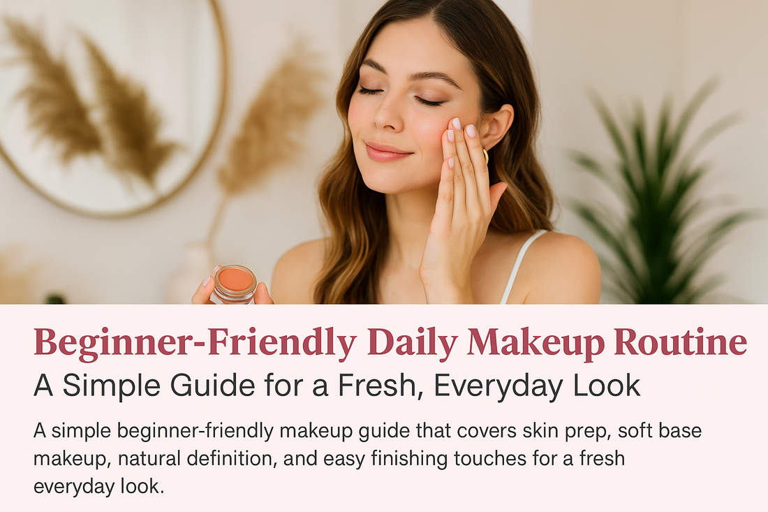 Beginner-Friendly Daily Makeup Routine: A Simple Guide for a Fresh, Everyday Look