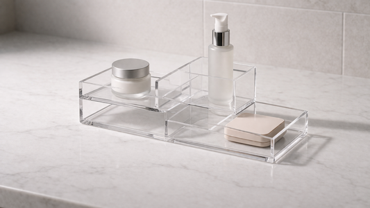 Skincare storage that stays organized supports consistent daily use