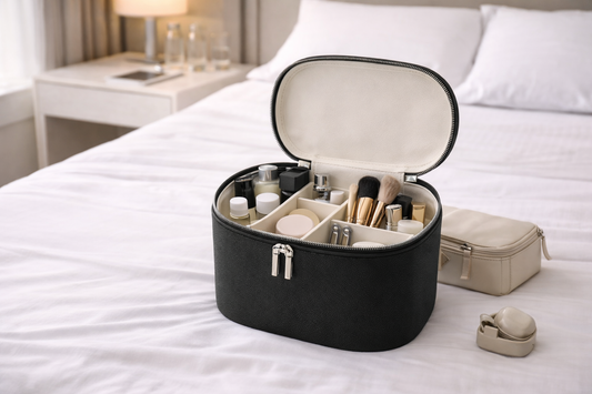 travel beauty bag organization