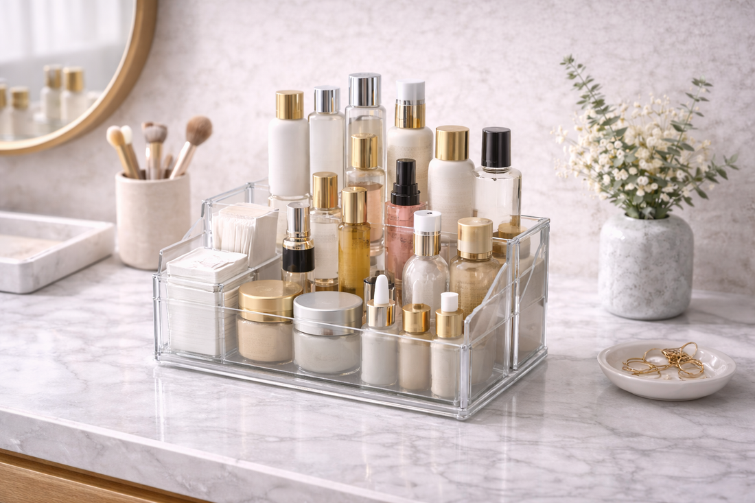 skincare organizer for everyday clarity