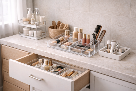 Vanity Organization System That Keeps Bathroom Surfaces Clear