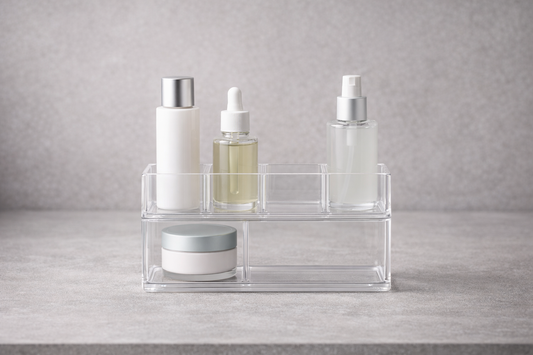 Skincare setup for faster routines