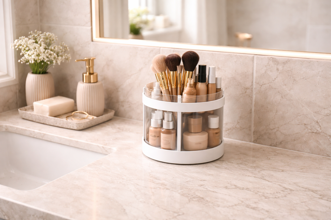 Organized Vanity Setup That Supports Consistent Daily Routines