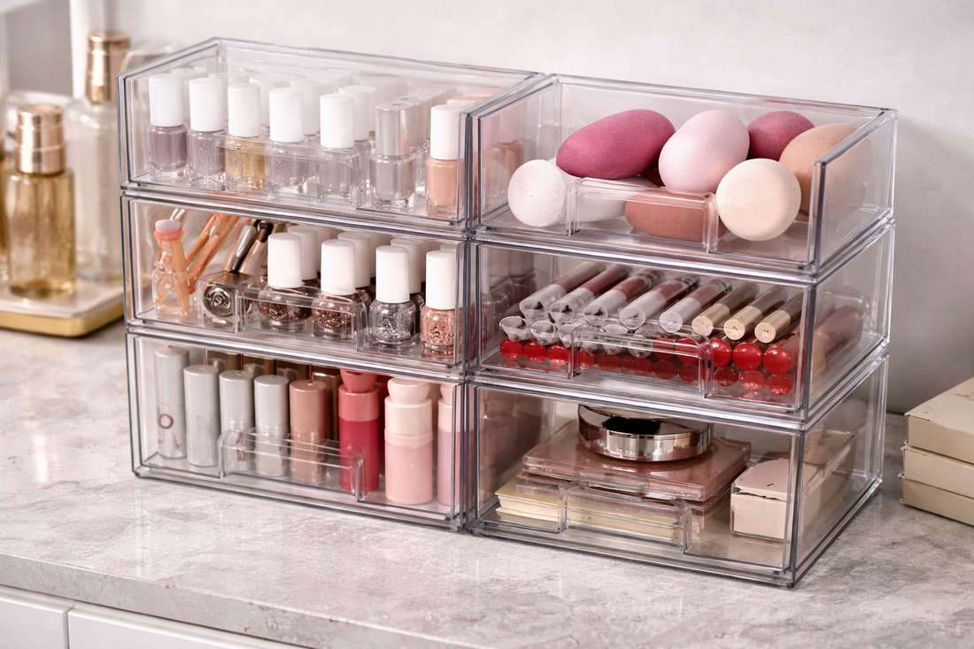 Drawer organization for clutter control