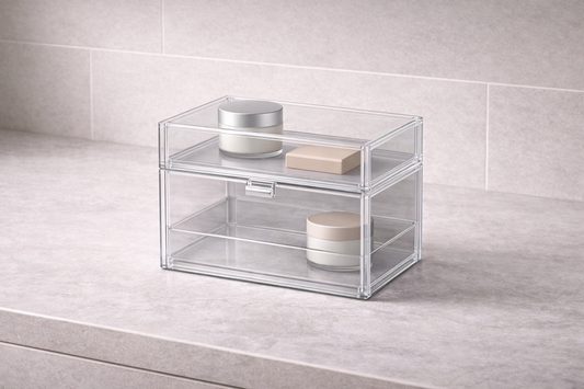 Drawer setup that prevents clutter return
