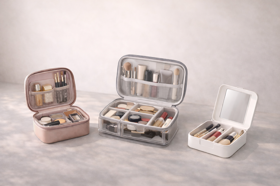 Travel Makeup Storage Ideas