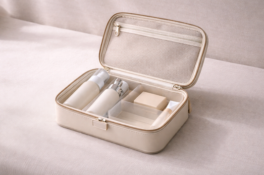 Travel storage that stays organized