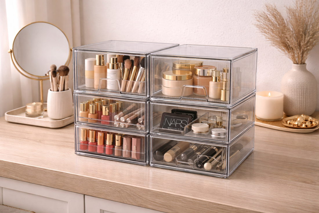 Makeup Drawer Layout Ideas