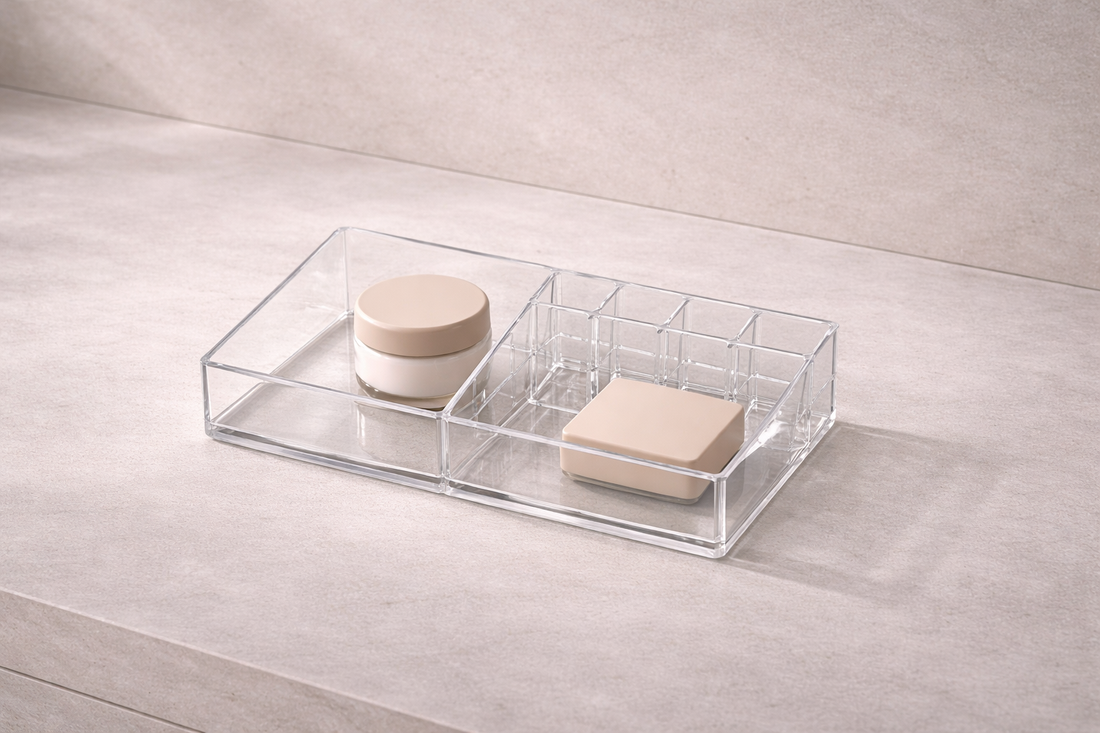 How to maintain organized makeup storage without losing consistency