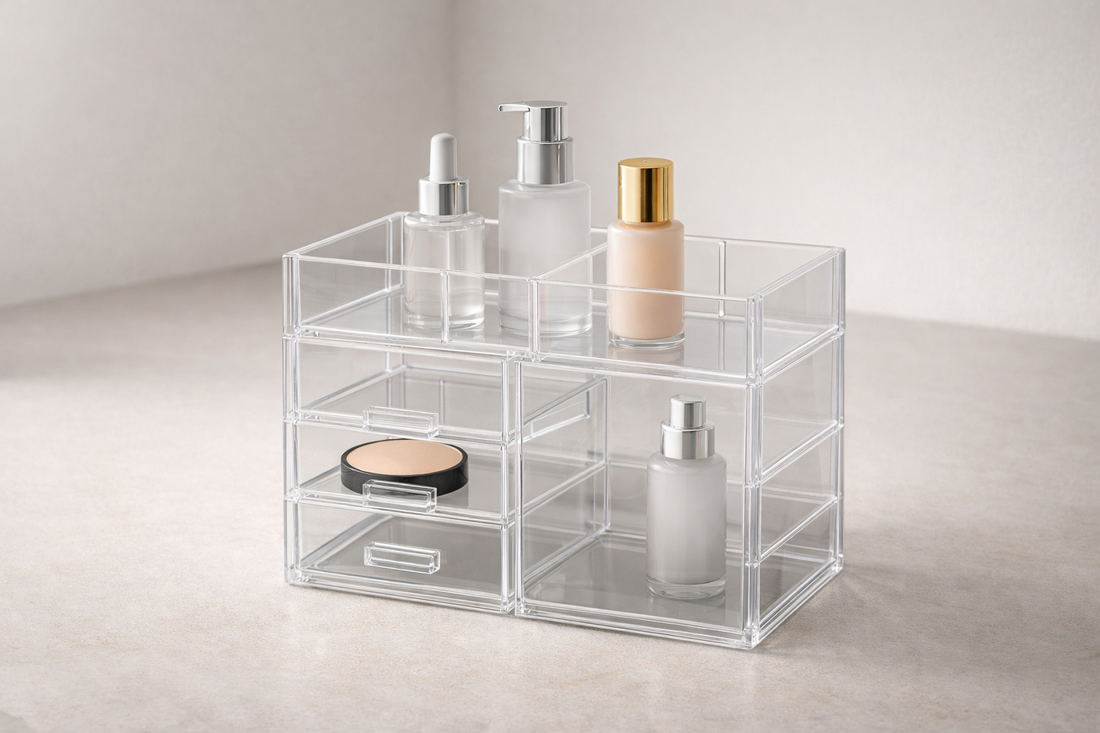 Daily makeup storage