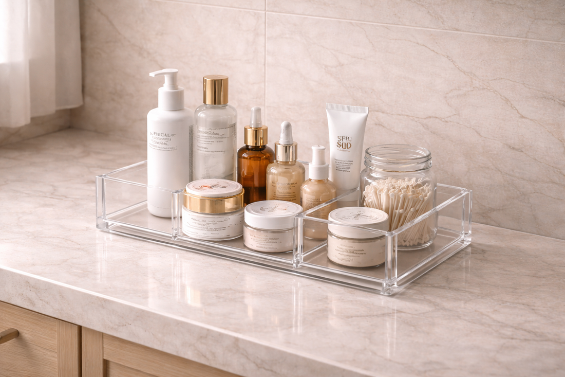 Skincare Organization System That Supports Consistent Product Use
