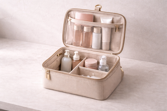 Travel setup for consistent packing
