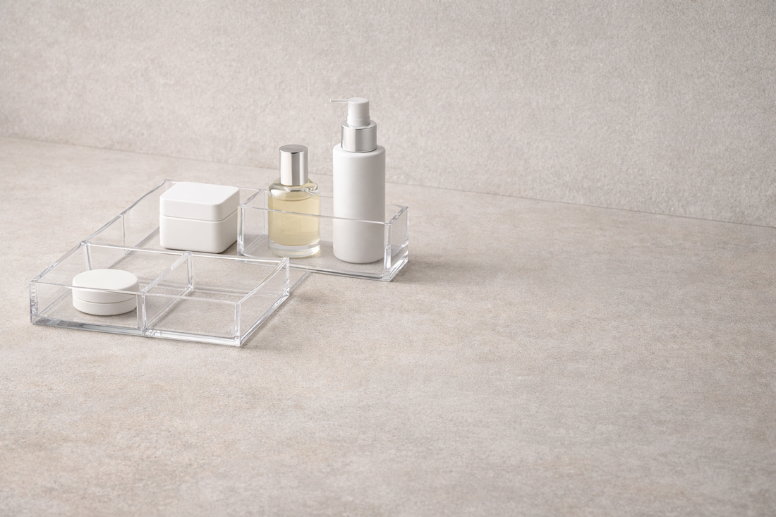 Skincare setup for daily routines