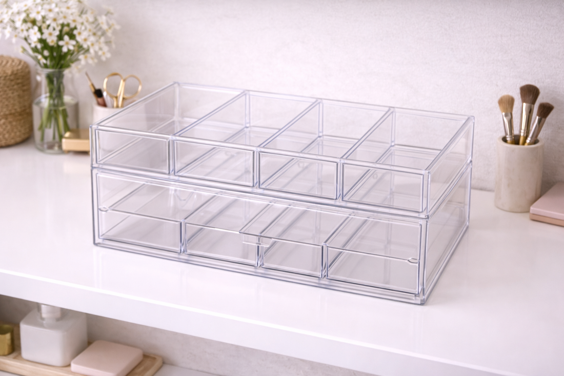 Makeup drawer storage ideas