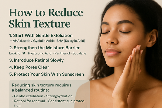 How to Reduce Skin Texture