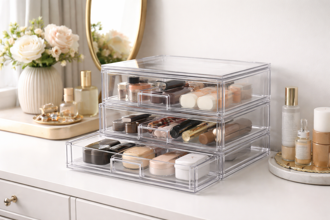 Drawer Organizer for Makeup Routine