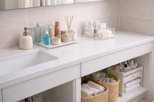 Why Bathroom Counters Never Stay Clear