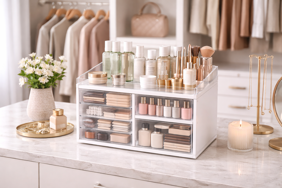 drawer organizer vs tray