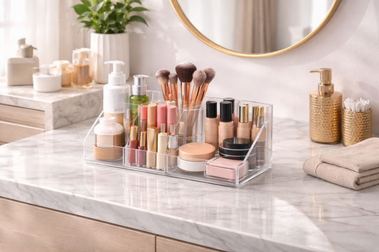 How to Keep Bathroom Counters Clear Every Day