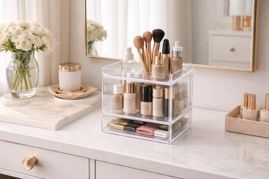 Easy Access Makeup Storage That Supports Consistent Daily Use