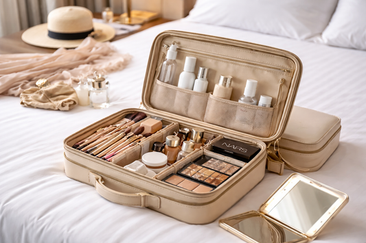 Travel Makeup Organization Tips