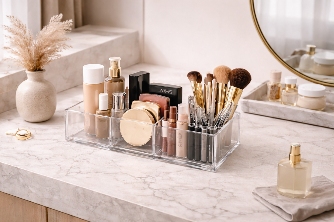 Minimal Daily Storage Routine for a Clearer Beauty Space