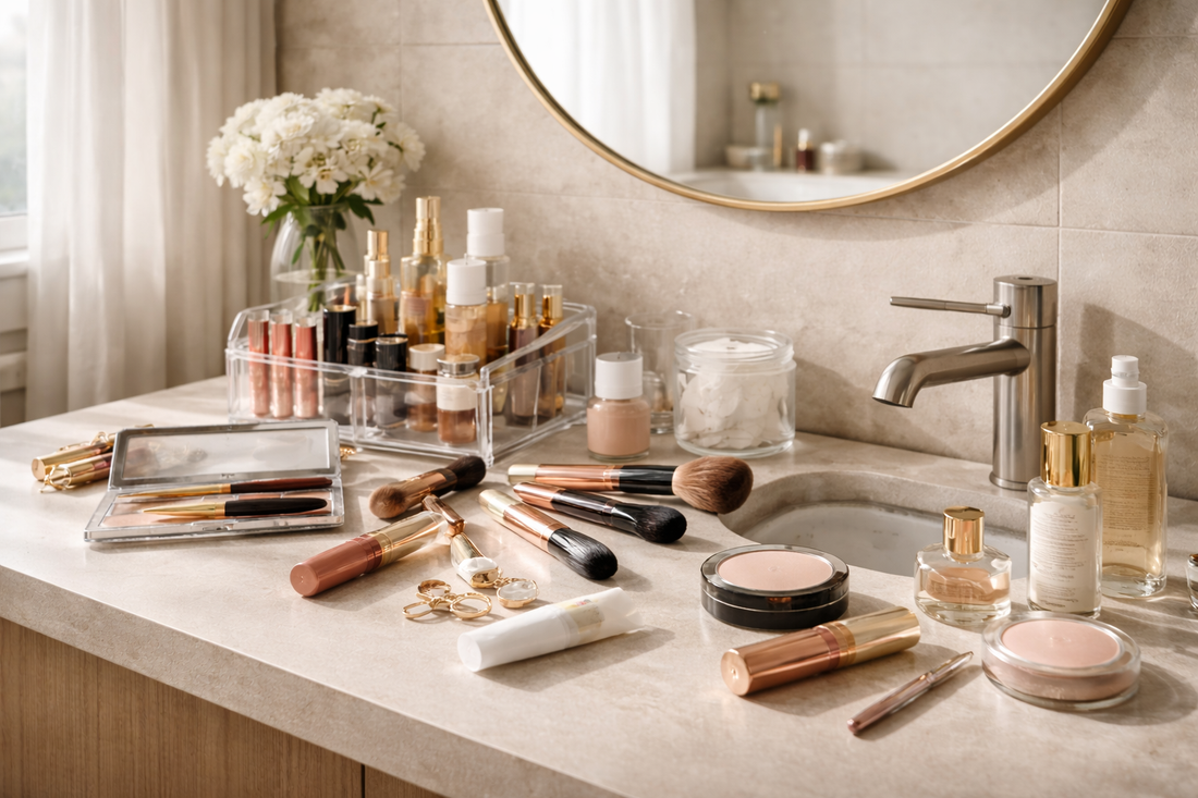 Why vanity counters never stay clear