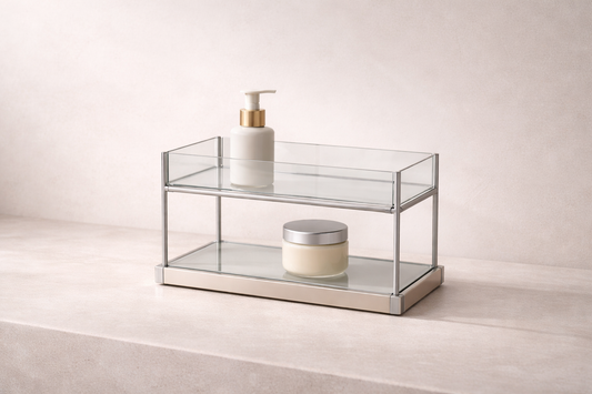 Skincare organization for clutter control