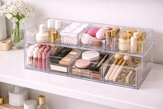 Drawer organization for routine stability