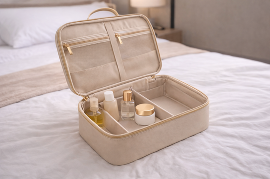 Best travel beauty organizer for long-trip packing