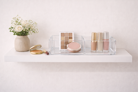 Makeup Storage Ideas You Can See at a Glance