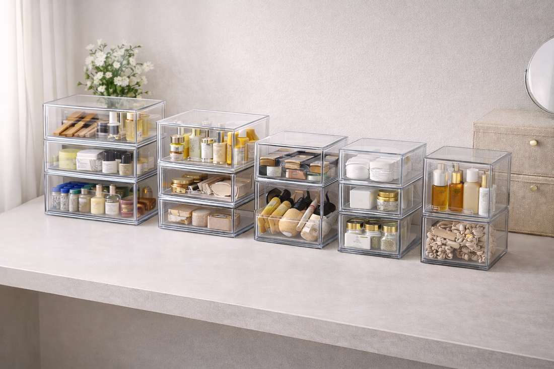 drawer organizer setup