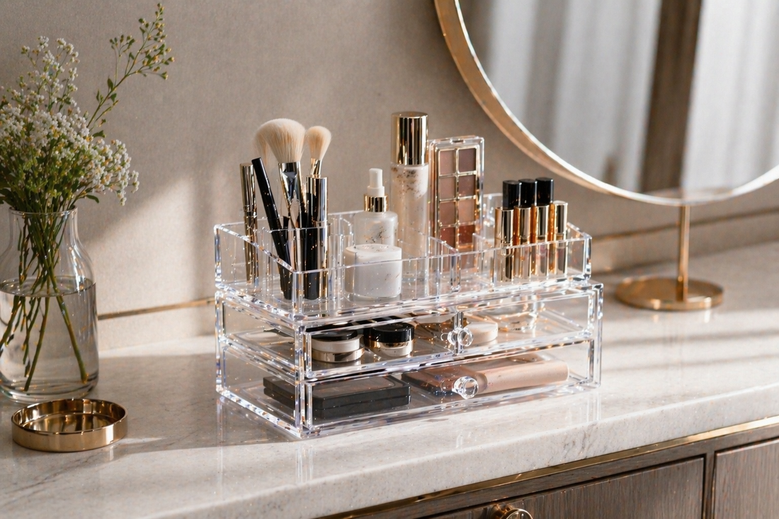 Minimal organizer setup with fixed placement supporting stable daily use.  최종 판단