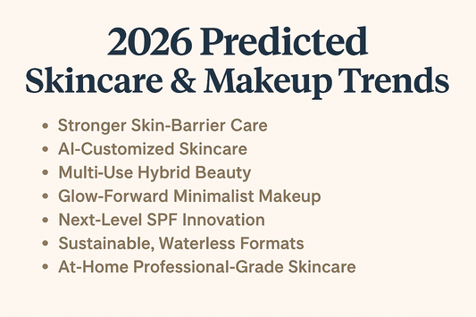 2026 Predicted Skincare & Makeup Trends