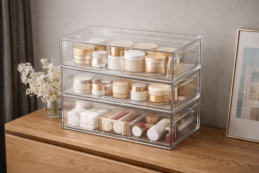Drawer organization for daily routines