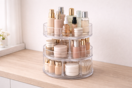 skincare storage for daily routine